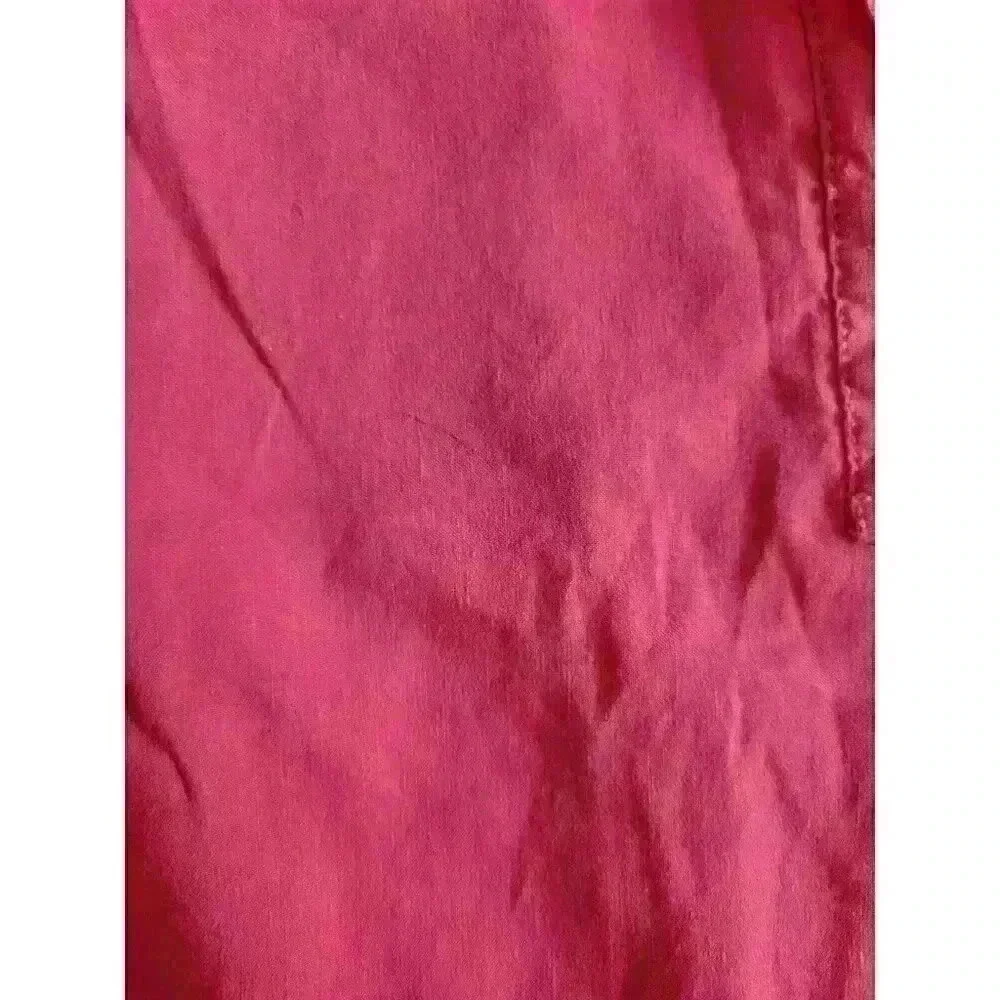 Eileen Fisher Coral Linen Blend Pocket Tunic Top Shirt M Pockets Resort - Picture 2 of 5